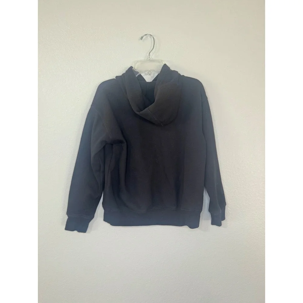 GAP Kids Black Logo Pullover Hoodie Size L 10